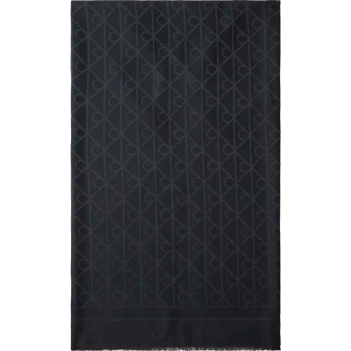 Product Calvin Klein Γυναικείο Ελαφρύ Φουλάρι Emblem AOP Glossy Tonal Scarf base image