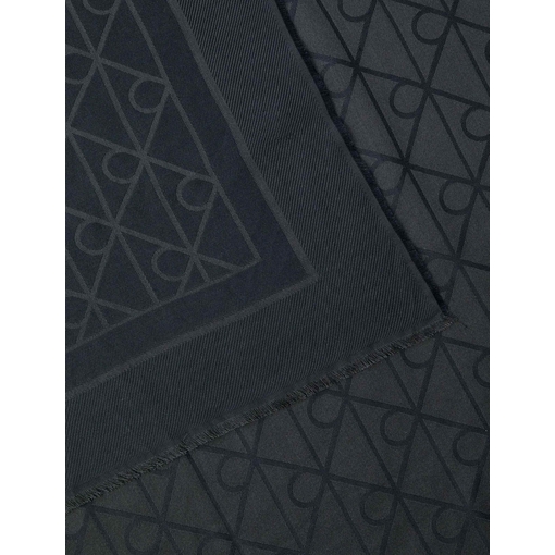 Product Calvin Klein Γυναικείο Ελαφρύ Φουλάρι Emblem AOP Glossy Tonal Scarf base image