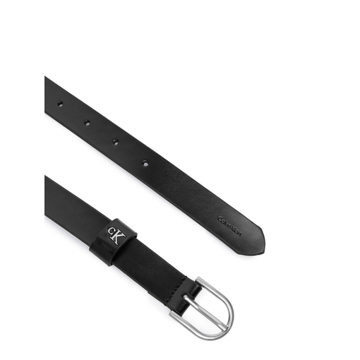 Product Calvin Klein Women's Belt, Rounded Buckle CK Loop, 25mm, Black base image