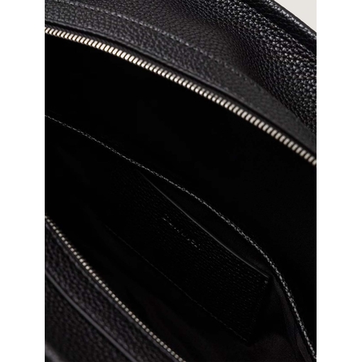 Product Calvin Klein Γυναικεία Μεγάλη Τσάντα Tote Webbing Strap Logo Adjustable Μαύρη Μπεζ base image