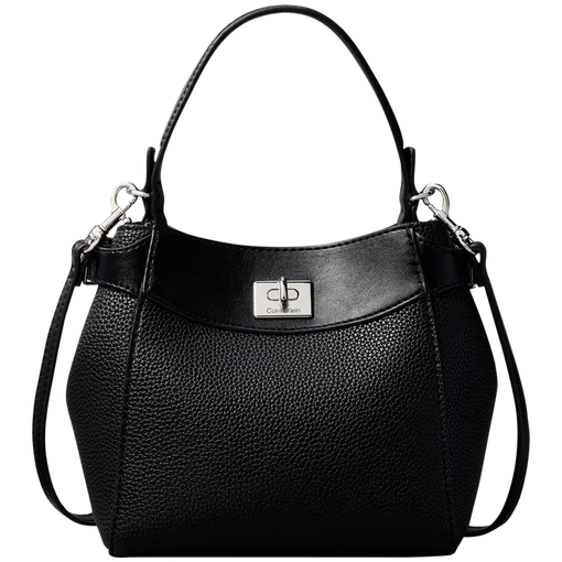 Product Calvin Klein Γυναικείο Μικρό Τσάντα Logo Turn Lock Crossbody Bag Μαύρο base image