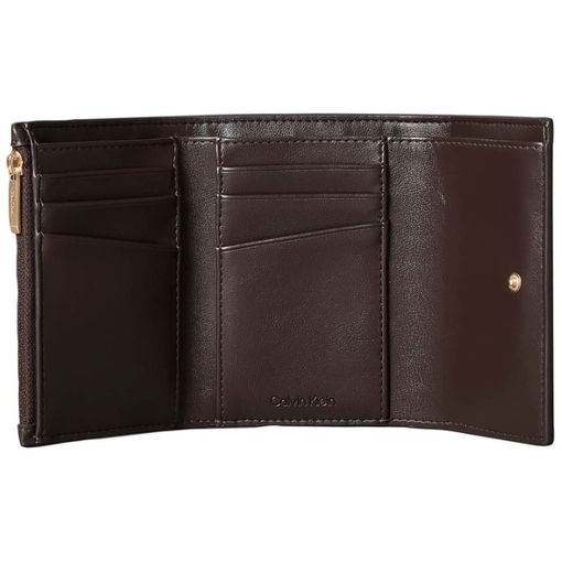 Product Calvin Klein Γυναικείο Μικρό Πορτοφόλι Quilt Zip Bill Fold Μπορντό 85cm base image