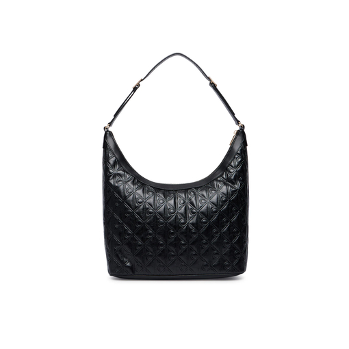 Product Calvin Klein Emblem Aop Debossed Medium Shoulder Bag Μαύρο base image