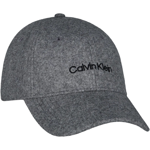Product Calvin Klein Emb Titlecase Logo Felt Cap Καπέλο Joker Γκρι base image
