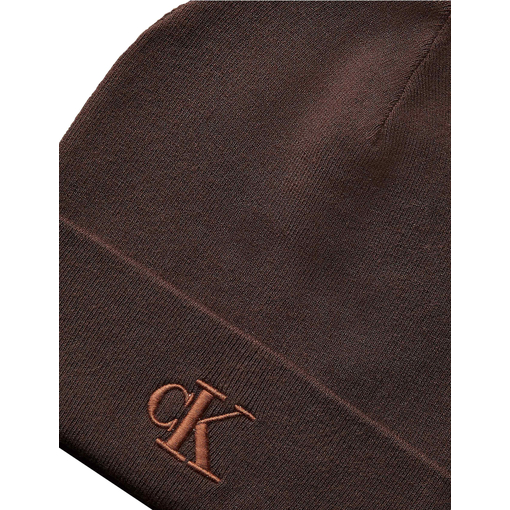 Product Calvin Klein Γυναικείος Σκούφος CK Fine Rib Beanie Καφέ base image