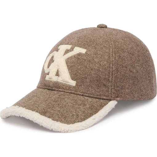 Product Calvin Klein Unisex One Size Καπέλο Jockey Demitasse Heather Σκούρο Μπεζ base image