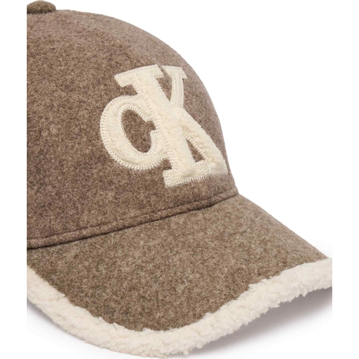 Product Calvin Klein Unisex One Size Καπέλο Jockey Demitasse Heather Σκούρο Μπεζ base image