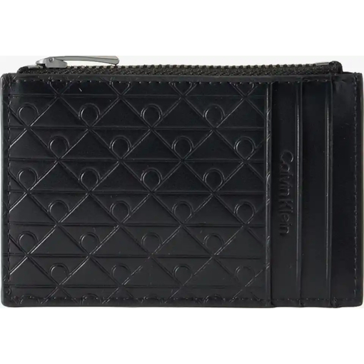 Product Calvin Klein Θήκη για Κάρτες Refined Emblem Mix N/S Zip Cardholder Μαύρο base image
