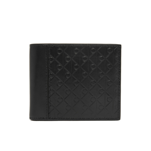 Product Calvin Klein Refined Emblem Mix Billfold W/ Flap Μαύρο base image