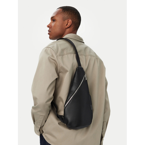 Product Calvin Klein Ανδρικό Μικρό Τσαντάκι Raised Ns Sling Μαύρο base image