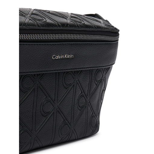 Product Calvin Klein Ανδρικό Μικρό Τσαντάκι Μέσης Emblem Aop Deboss Waistbag Μαύρο base image