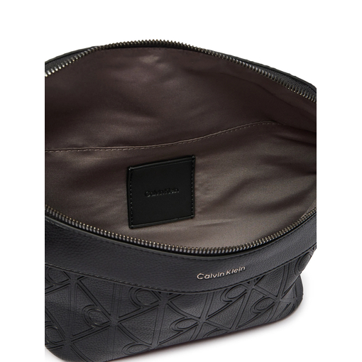 Product Calvin Klein Ανδρικό Μικρό Τσαντάκι Μέσης Emblem Aop Deboss Waistbag Μαύρο base image