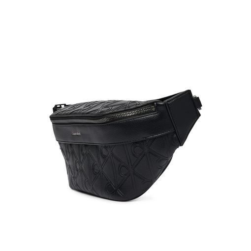 Product Calvin Klein Ανδρικό Μικρό Τσαντάκι Μέσης Emblem Aop Deboss Waistbag Μαύρο base image