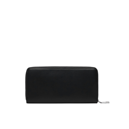 Product Calvin Klein Women's Large Wallet, Bold CK Long Zip-Around, Black base image