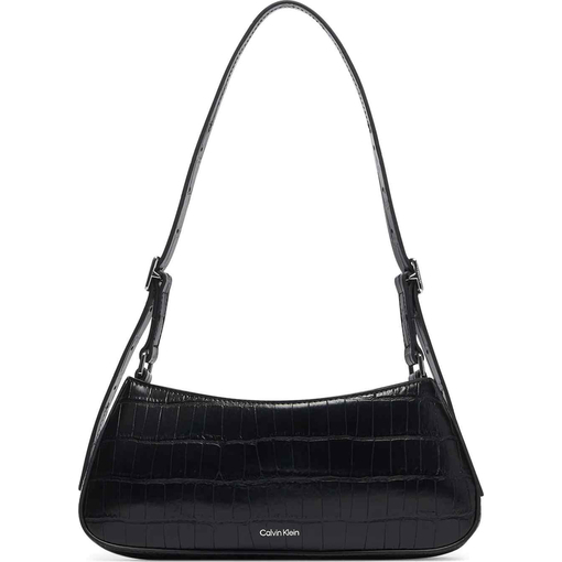 Product Calvin Klein Women's Small CK Croc Small Shoulder Bag, Black base image