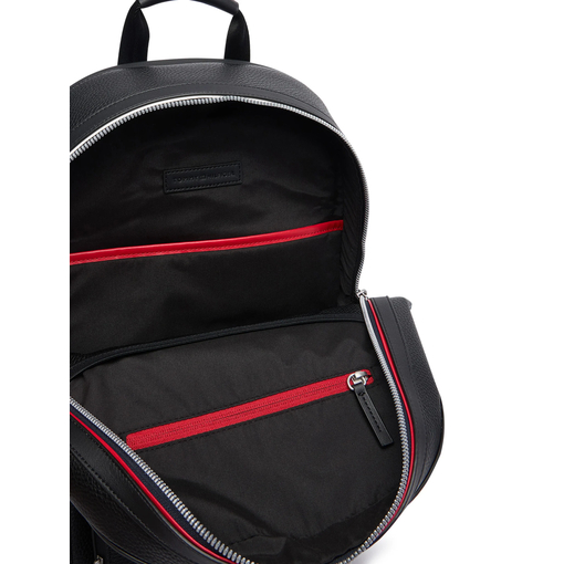 Product Tommy Hilfiger Men's Large Backpack, Th Central Dome, Black base image
