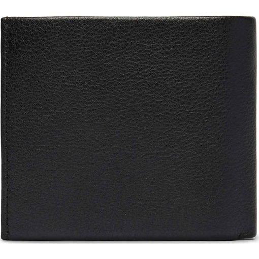 Product Tommy Hilfiger Men's Small Wallet TH Corp CC Flap and Coin, Black base image