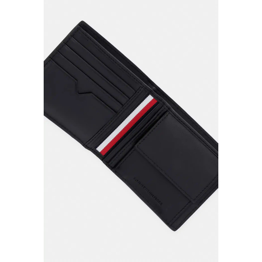 Product Tommy Hilfiger Πορτοφόλι Ανδρικό Δερμάτινο TH Element Extra CC and Coin Μαύρο base image
