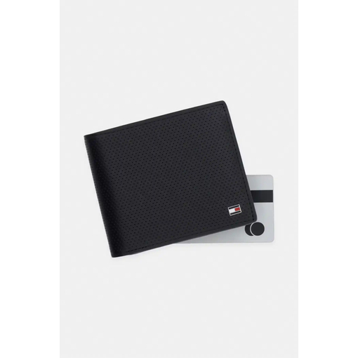 Product Tommy Hilfiger Πορτοφόλι Ανδρικό Δερμάτινο TH Element Extra CC and Coin Μαύρο base image