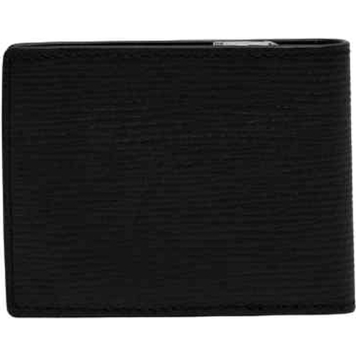 Product Tommy Hilfiger Men's Small TH Business Saffiano Zip CC & Coin Wallet, Black base image