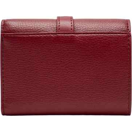 Product Tommy Hilfiger Women's Small TH Buckle Trifold Wallet, Red base image
