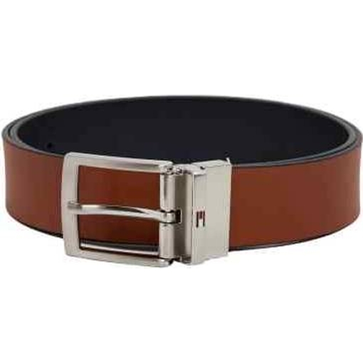 Product Tommy Hilfiger Ανδρική Μεσαία Ζώνη Διπλής Όψης Adan Rev 3.5 Pebble Μπλε/Καφέ 90cm base image