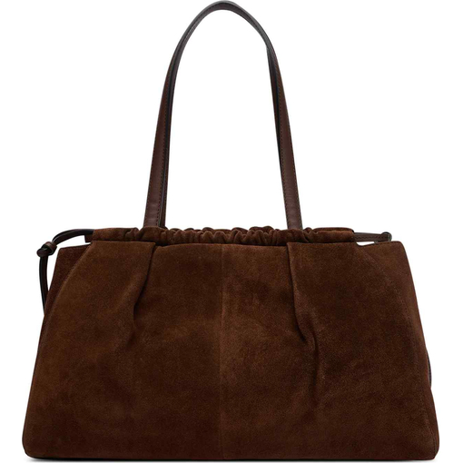 Product Tommy Hilfiger Women's Medium Soft Leather Hobo Suede Bag in Fondant Brown base image