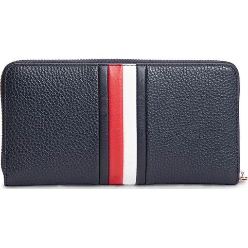 Product Tommy Hilfiger Women's Large Wallet TH Hilfiger Icon Continental Zip-Around Dark Blue base image