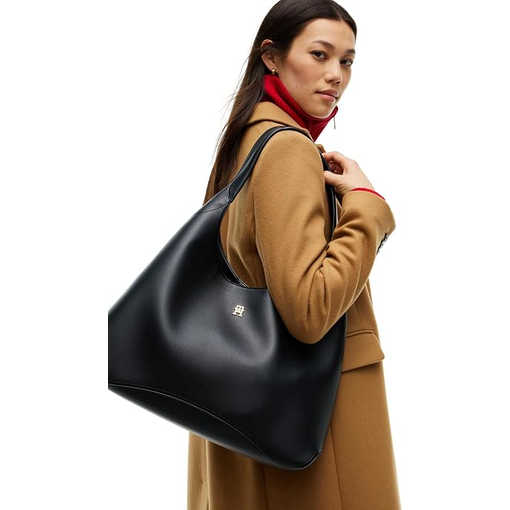 Product Tommy Hilfiger Women's Medium Everyday Hobo Bag, Black base image