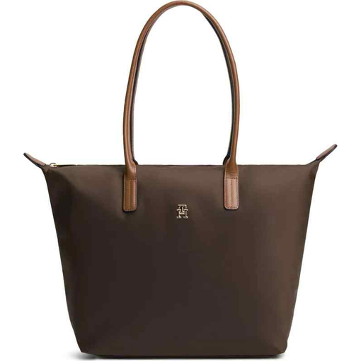 Product Tommy Hilfiger Women's Large Popette Tote in Fondant Brown base image