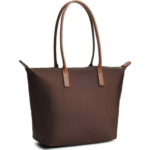 Product Tommy Hilfiger Women's Large Popette Tote in Fondant Brown base image