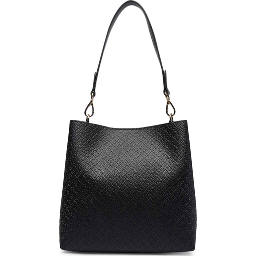 Product Tommy Hilfiger Women's Medium Shoulder Bag TH Icon Shoulder Bag Mono Black base image