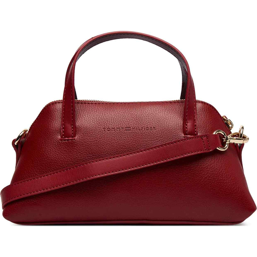 Product Tommy Hilfiger Women's Small Handbag TH Buckle Burgundy base image