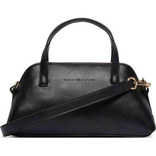 Product Tommy Hilfiger Women's Small Handbag TH Buckle Mini Tote Black base image