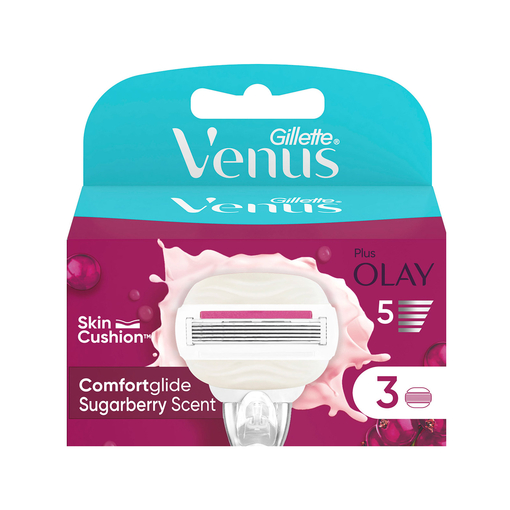 Product Gillette Venus Spa Breeze Sugarberry Cartridges 3-pack base image