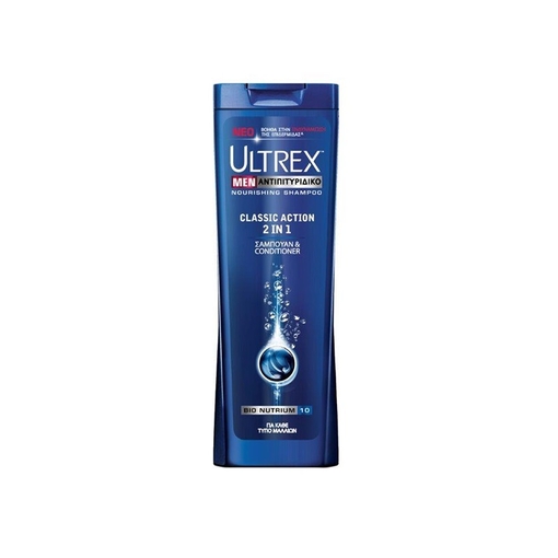 Product Ultrex Shampoo Classic 2 in 1- 360ml base image