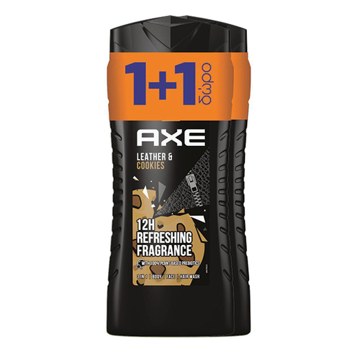 Product Axe Collision Leather & Cookies Shower Gel 400ml 1+1 Δώρο base image