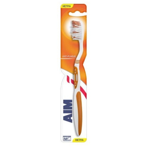 Product Aim Toothbrush Anti Plaque Medium 1pc base image