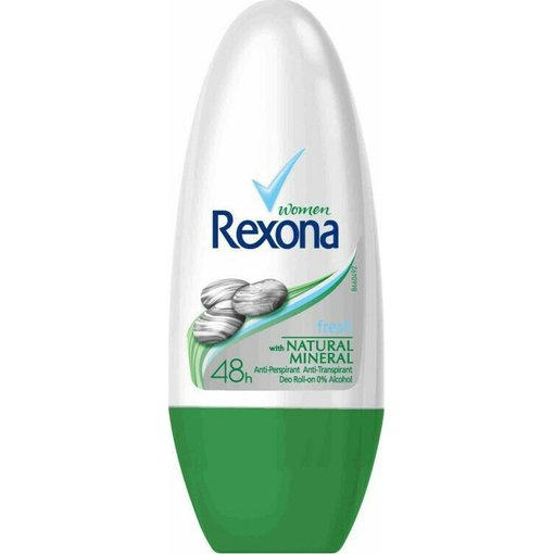 Product Rexona Women Natural Mineral Fresh Roll-on 50ml base image