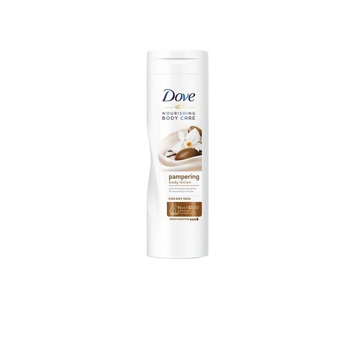 Product Dove Λοσιόν σώματος με βούτυρο καριτέ και βανίλια 250ml base image