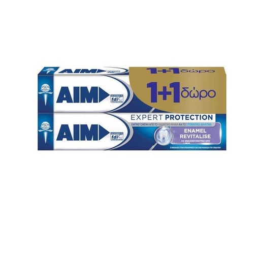 Product Aim Toothpaste Expert Protection Enamel 75ml 1+1 Gift base image