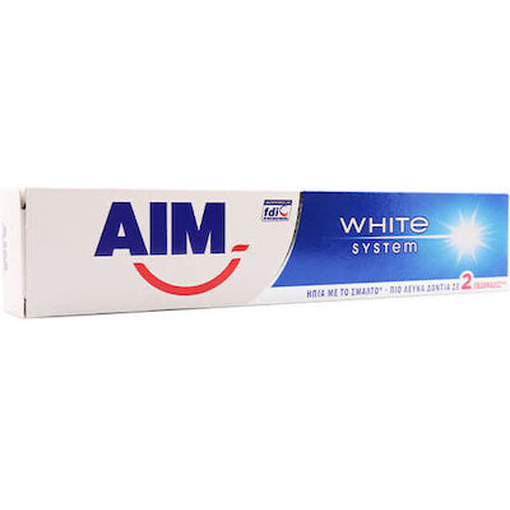 Product AIM White System Toothpaste 75ml base image