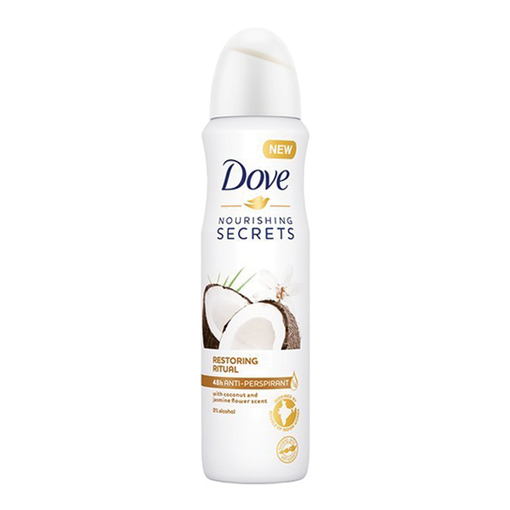 Product Dove Coconut & Jasmine Flower Deo Spray 150ml base image