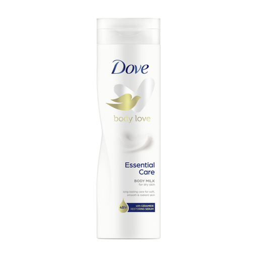 Product Dove Essential Body Milk 250ml base image