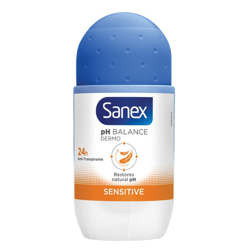 Product Sanex Ph Balance Dermo Sensitive Deodorant Roll-On 50ml base image