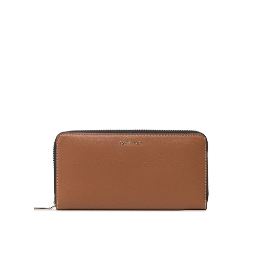 Product Calvin Klein Μεγάλο Πορτοφόλι Γυναικείο Ck Must Z/a Wallet Lg Καφέ base image