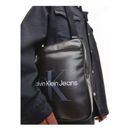 Product Calvin Klein Ανδρική Τσάντα Ώμου / Χιαστί Monogram Soft Reporter Bag Μαύρο base image