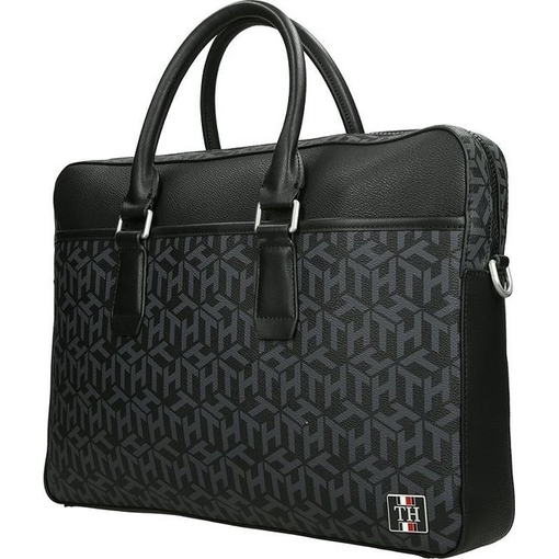 Product Tommy Hilfiger Laptop Bag 15inch Laptop Bag Black Monogram base image