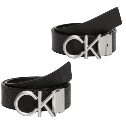 Product Calvin Klein Black Belt Adustable Reversible CK Metal Bombe PB 35mm base image