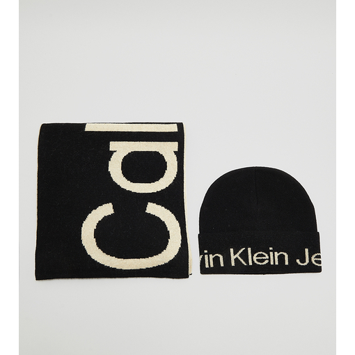 Product Calvin Klein Σετ Κασκόλ Και Σκούφος Gifting Mono Beanie/scarf Μαύρο base image